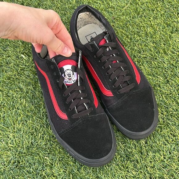 Vans x Disney Mickey Mouse Black Shoes Sneakers in Mens Size 9.5 - Picture 3 of 9